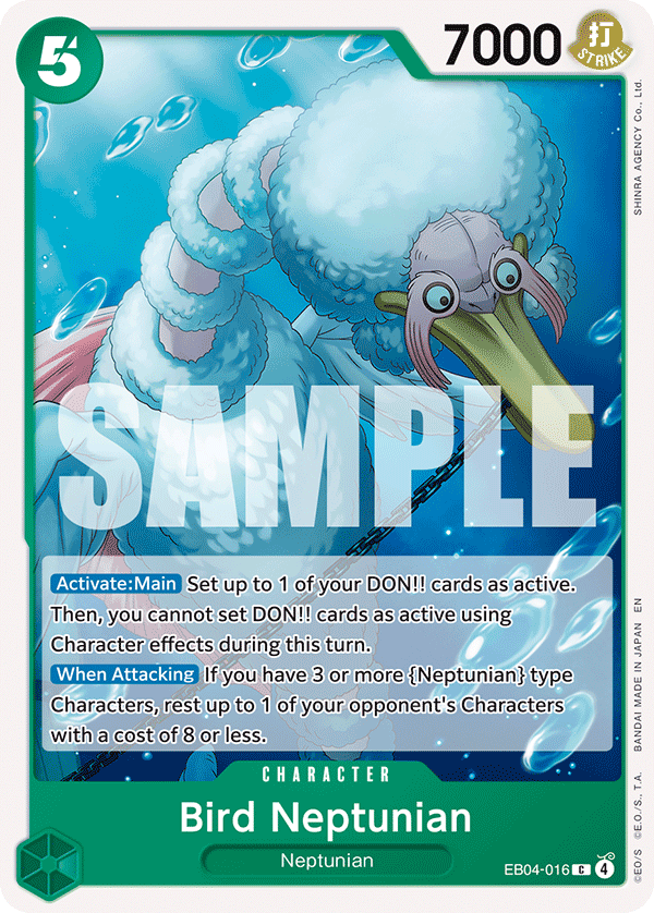 Bird Neptunian – EB04-016 | One Piece TCG