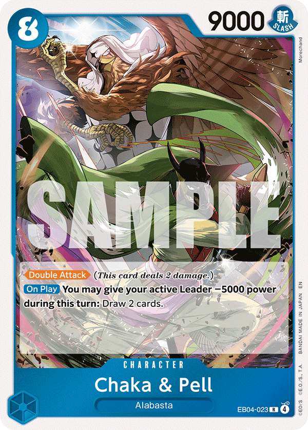 Chaka & Pell – EB04-023 | One Piece TCG