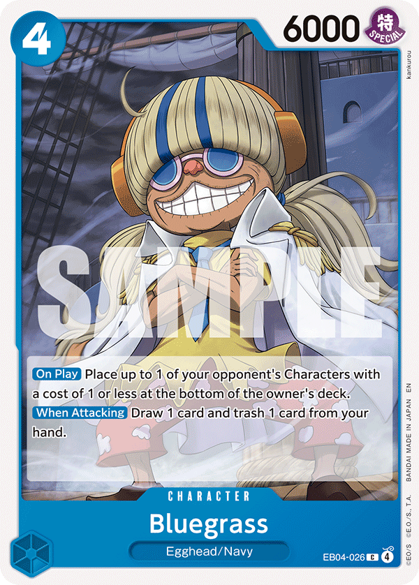 Bluegrass – EB04-026 | One Piece TCG