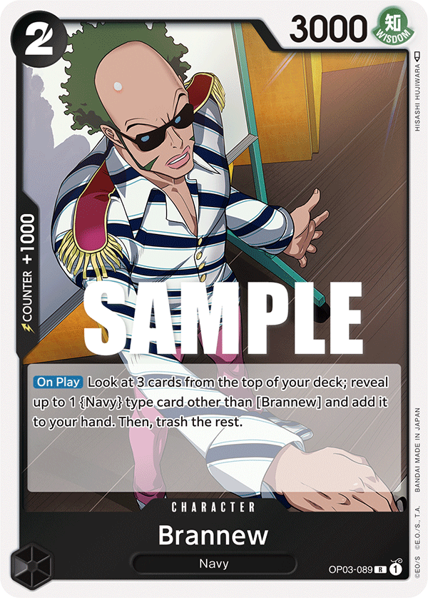 Brannew (Reprint) – OP03-089 | One Piece TCG