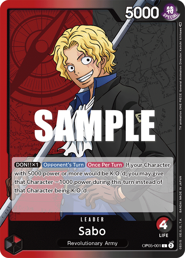 Sabo (001) – OP05-001 | One Piece TCG