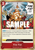 Fire Fist – OP05-019 | One Piece TCG
