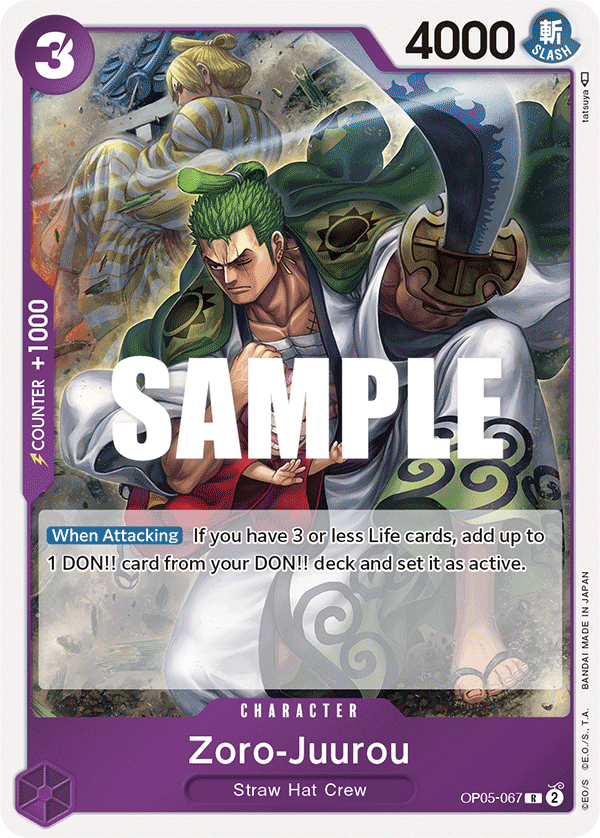 Zoro-Juurou – OP05-067 | One Piece TCG