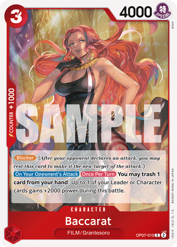 Baccarat – OP07-010 | One Piece TCG