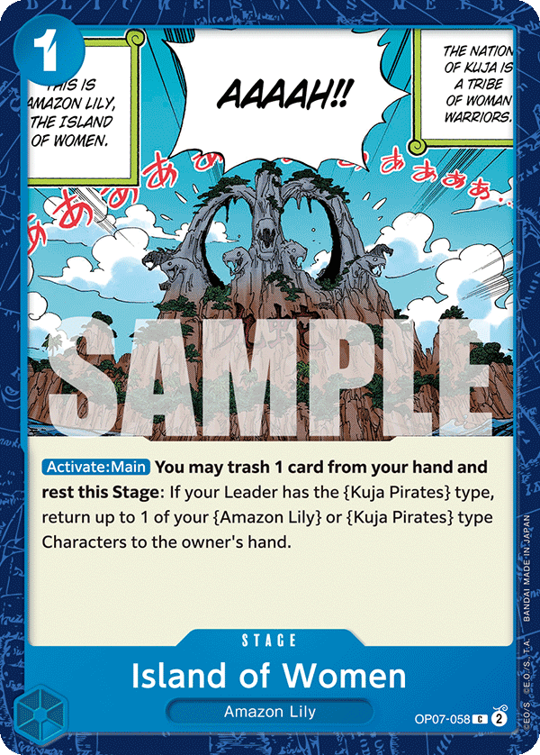 Island of Women – OP07-058 | One Piece TCG