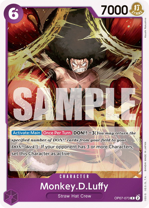 Monkey.D.Luffy (073) – OP07-073 | One Piece TCG