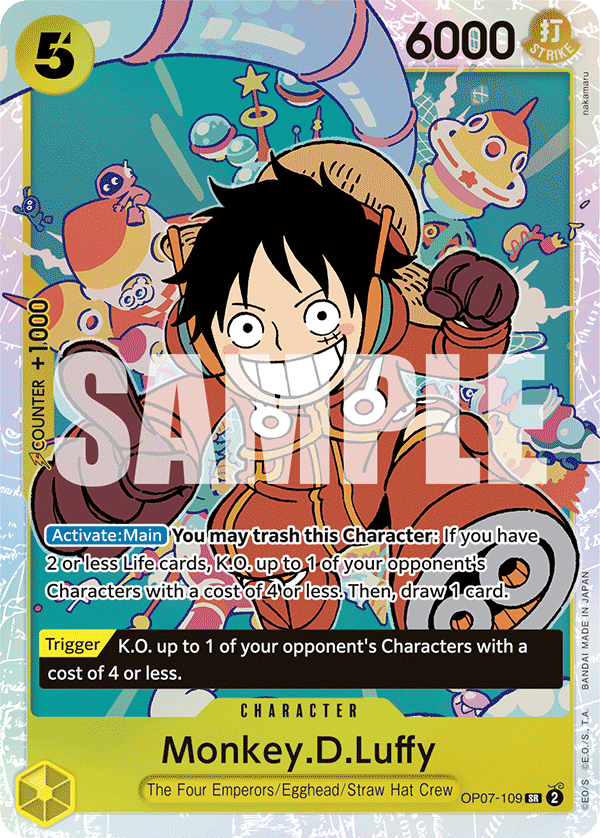 Monkey.D.Luffy (109) – OP07-109 | One Piece TCG