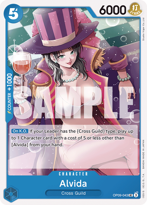 Alvida (Reprint) – OP09-043 | One Piece TCG