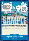 Emptee Bluffs Island – OP09-060 | One Piece TCG