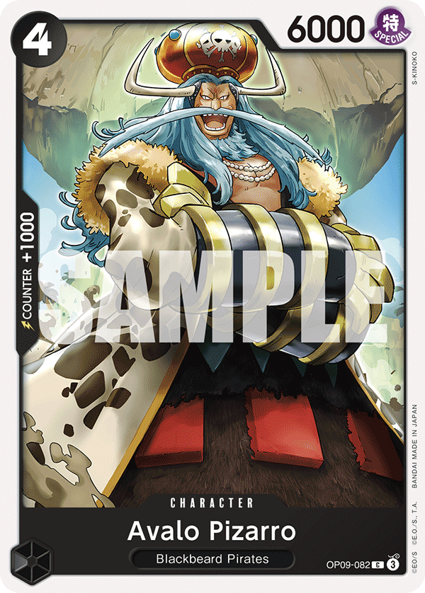 Avalo Pizarro – OP09-082 | One Piece TCG
