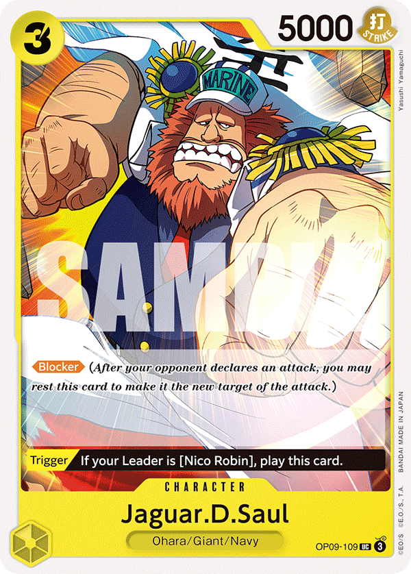 Jaguar.D.Saul – OP09-109 | One Piece TCG