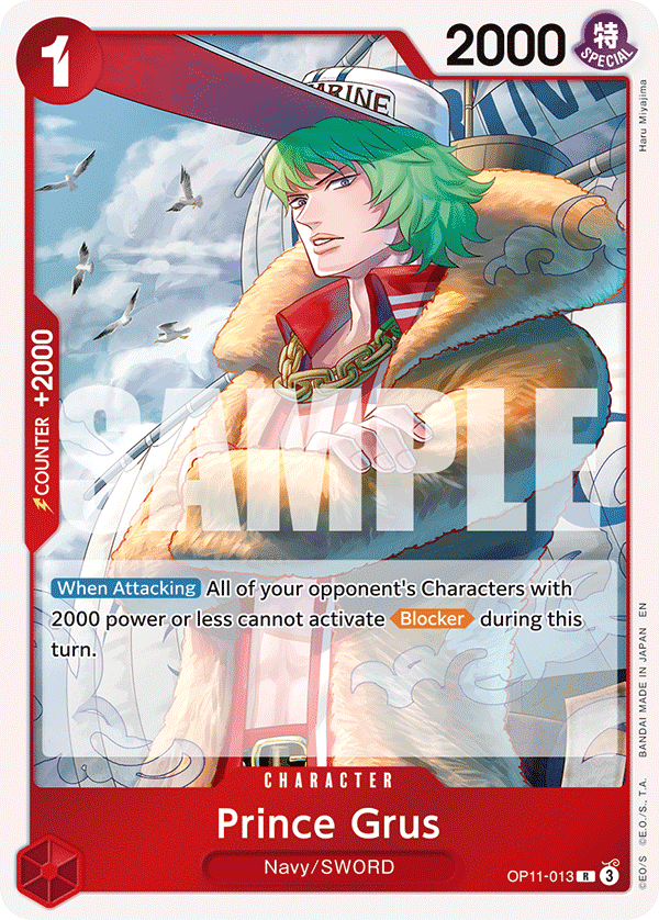 Prince Grus – OP11-013 | One Piece TCG