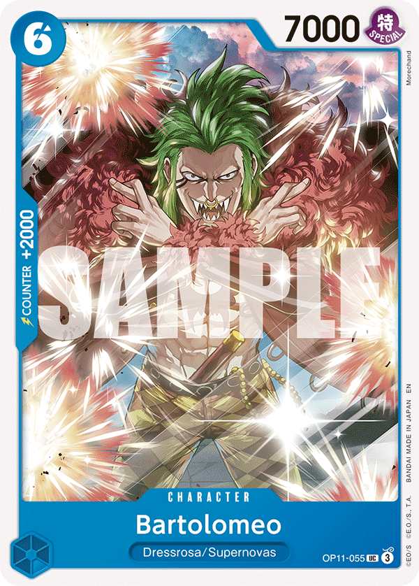 Bartolomeo – OP11-055 | One Piece TCG