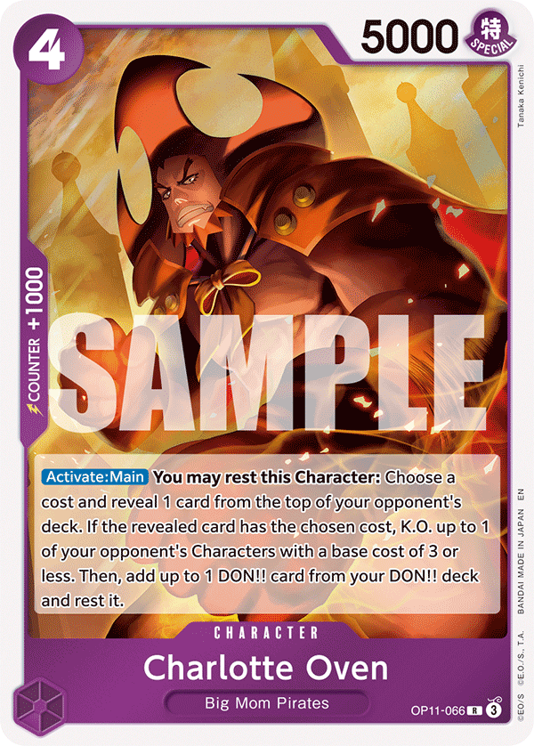 Charlotte Oven – OP11-066 | One Piece TCG