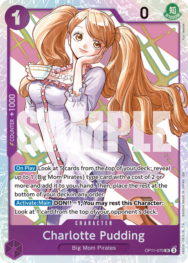 Charlotte Pudding – OP11-070 | One Piece TCG