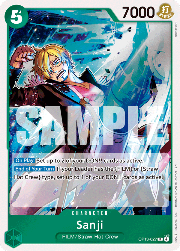 Sanji – OP13-027 | One Piece TCG