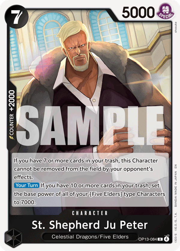 St. Shepherd Ju Peter – OP13-084 | One Piece TCG