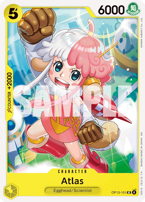 Atlas – OP13-101 | One Piece TCG