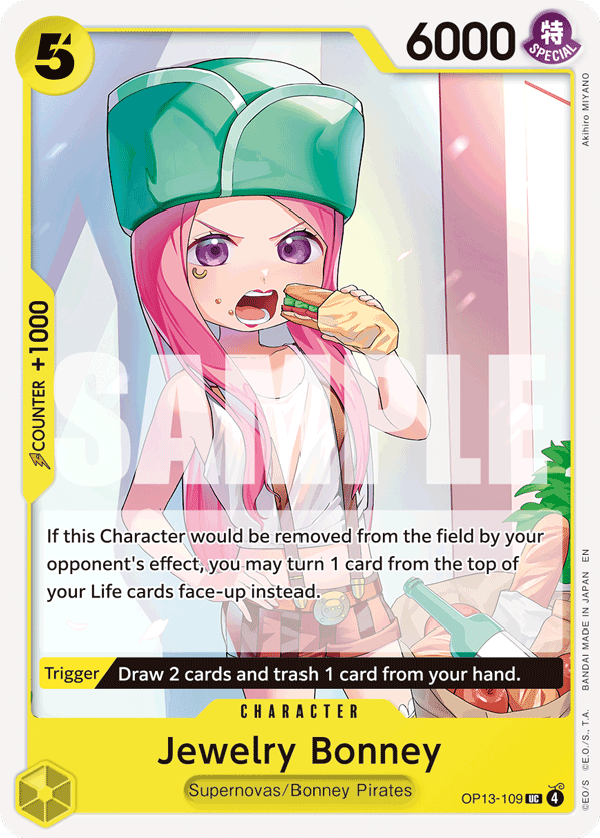 Jewelry Bonney (109) – OP13-109 | One Piece TCG
