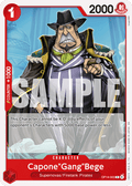 Capone"Gang"Bege – OP14-003 | One Piece TCG