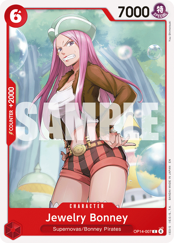 Jewelry Bonney – OP14-007 | One Piece TCG