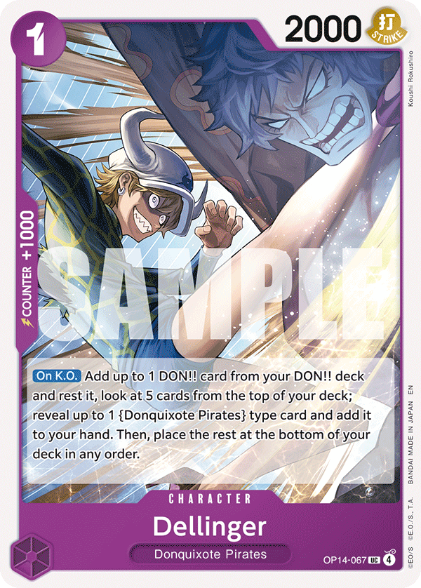 Dellinger – OP14-067 | One Piece TCG