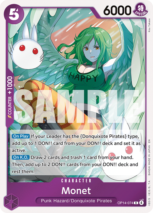 Monet – OP14-074 | One Piece TCG