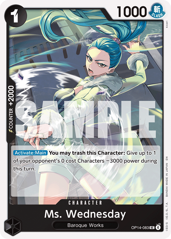 Ms. Wednesday – OP14-083 | One Piece TCG