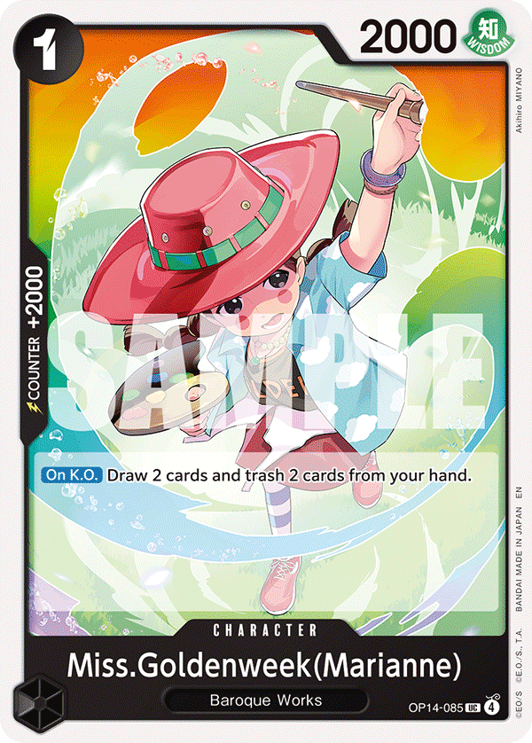Miss.Goldenweek(Marianne) – OP14-085 | One Piece TCG