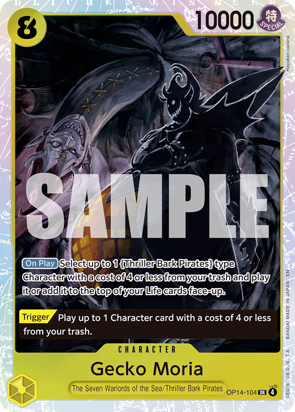 Gecko Moria - OP14-104 – OP14-104 | One Piece TCG