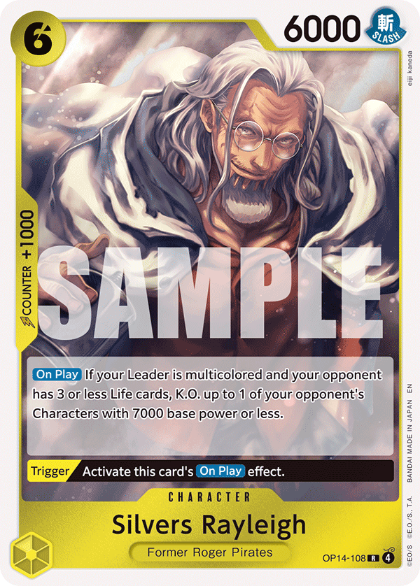 Silvers Rayleigh – OP14-108 | One Piece TCG